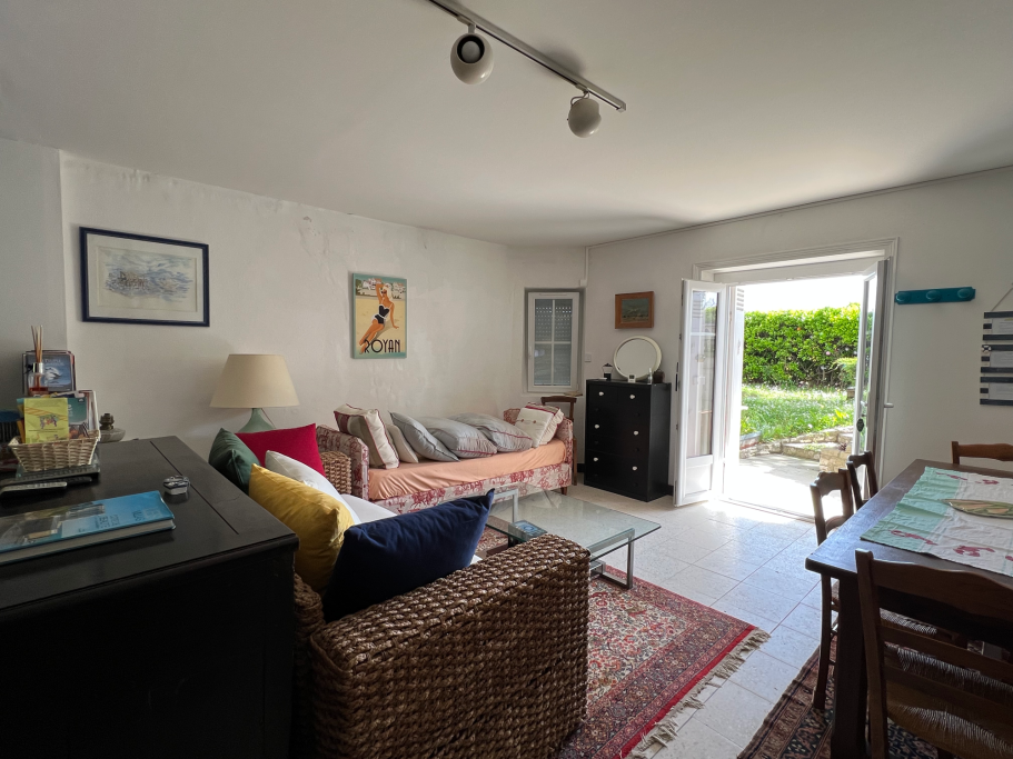living sur jardin